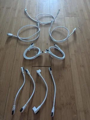 Corsair iCUE Link Slim Cables KIT - 4X 200mm + 5x 600mm  - WHITE - BRAND NEW - Image 1 of 4