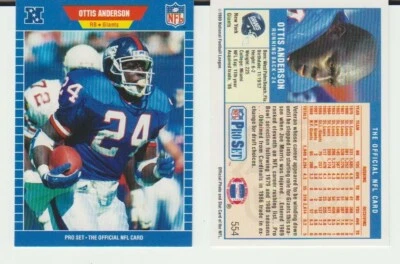 1989 Pro Set Final Update SET BREAK singles #541-561 - LOT OF 10 - Image 1 of 4