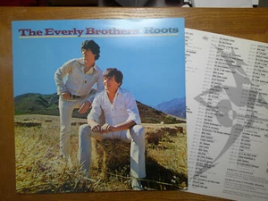 UK EDSEL  LP RECORD/EVERLY BROTHERS/ ROOTS/ NR MINT 1986 ROCK NN ROLL - Picture 1 of 4