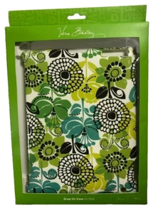 Neu grün Blumen Vera Bradley Druckknopf Hülle Cover Ständer passt iPad 2 & 3 Limette's Up - Bild 1 von 5
