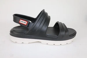 Sandalias Hunter Bloom Algae para mujer de espuma con correa negra talla Uk 6 W - Imagen 1 de 12