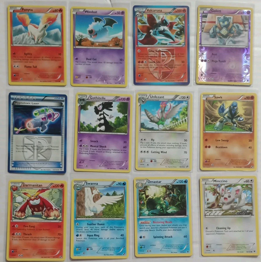Pokémon Cards Bundle Black And White XY Mixed Sets Rare Collection Job lot (BW77 - Image 1 of 4