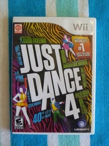 JUST DANCE 4 Nintendo Wii Ubisoft 2012 (No Manual) - Picture 1 of 1