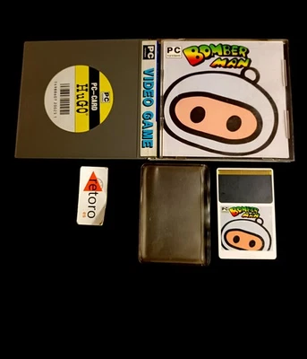 BOMBER MAN PC-ENGINE TurboGrafx NEC PC System HuCard JAP PCE Pc Engine Hugo Soft - Imagen 1 de 2