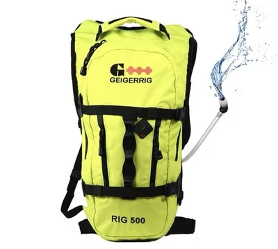 Geigerrig RIG 500 Hydration Backpack Citrus Green 2 Ltrs Ballistic Nylon Hiking - image 1 of 4