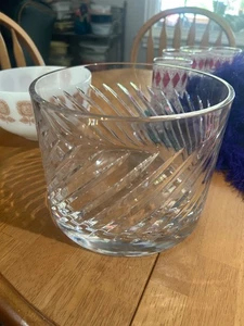 Gorgeous possibly Baccarat France Glass Cyclade Crystal Ice Bucket - Picture 1 of 11