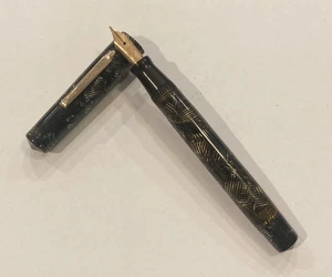 Vtg Wahl Oxford Fountain Pen w 14K Wahl Oxford Nib Unrestored 5 1/8" GREAT FLEX - Picture 1 of 15