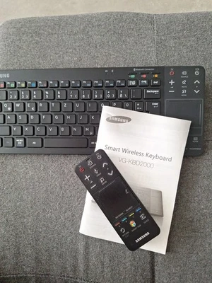 Samsung Smart Wireless Keyboard  VG-KBD2000 Und Kleiner Bedienung - Bild 1 von 4