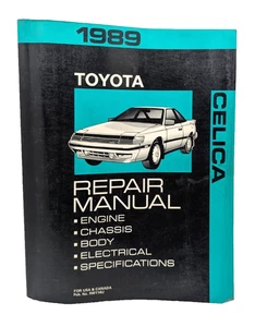 1989 Toyota Celica Service Repair Shop Workshop Manual OEM Factory 89 Engine + - Picture 1 of 12