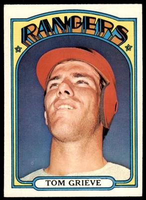 1972 Topps Set Break Tom Grieve #609 NR-MINT - Image 1 of 2