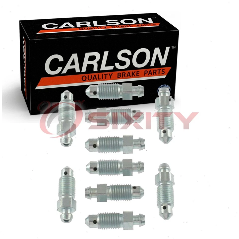 2 件 Carlson 后刹车出血螺丝适用于 2013 - 2017 年本田雅阁垫 uz — 第 1/4 张图片