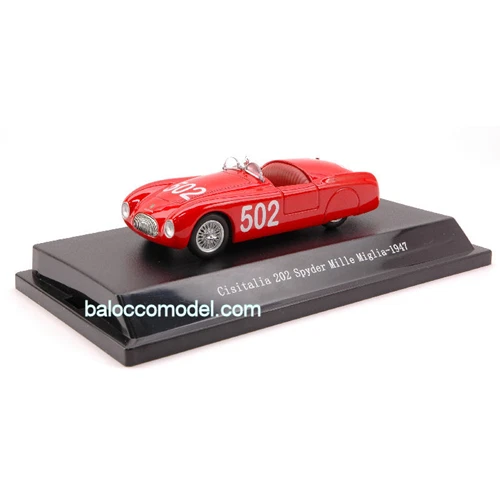 CISITALIA 202 N.502 Mille Miglia 1947 1:43 Starline Auto Stradali Modellino Nuov - Immagine 1 di 1