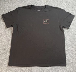 Brixton Men’s Shirt Size Large Black Standard For Logo Graphic Print - Picture 1 of 7