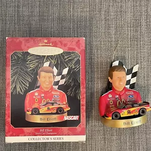 HALLMARK RICORDO BILL ELLIOT NASCAR STOCK AUTO MCDONALDS ORNAMENTO NATALE - Foto 1 di 3