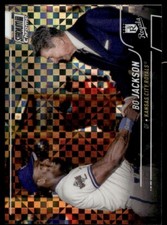 2022 Stadium Club Chrome X-Fractor Bo Jackson Kansas City Royals #95
