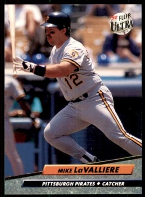 1992 Fleer Ultra #254 Mike LaValliere - Image 1 of 2