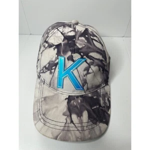 Justice K women's/girls hat purple/white marble design adjustable strap - Picture 1 of 8