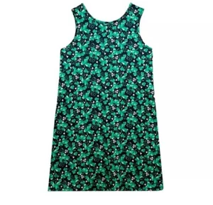 Celebrate Women's Black Shamrocks Sleeveless Swing Dress MEDIUM New! Adorable! - Picture 1 of 4