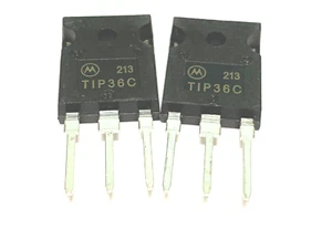 TIP36C PNP TRANSISTOR 100V 25A BY MOTOROLA LOT OF 1 - Picture 1 of 2