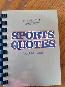 1984 The All Time Greatest Sports Quotes Volume One - Bild 1 von 5