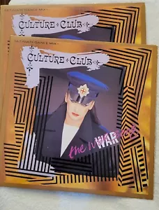 2 LPs Culture Club: THE WAR SONG (Mix LP 12" 33 rpm Virgin) Single Vinyl Mint - Picture 1 of 2