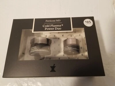 Perricone MD Cold Plasma Plus+ Power Duo Starter Kit Box Set Face Eye NIB - Image 1 of 4