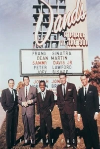 RAT PACK FRANK SINATRA DEAN MARTIN DAVIS SANDS POSTER - Picture 1 of 1