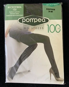 Pompea 100 den tights in Mikrofibra and elastane , sheer to waist Black Size: 3M - Picture 1 of 2
