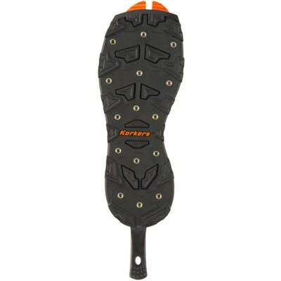 KORKERS OmniTrax v3.0 Triple Threat Black/Orange Customizable Blank Sole FA3005