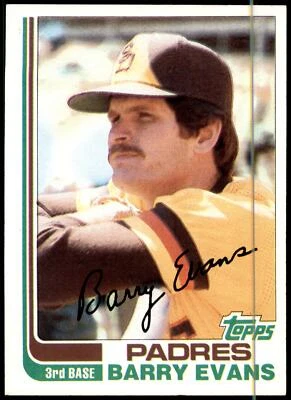 Barry Evans #541 1982 Topps - Image 1 of 2
