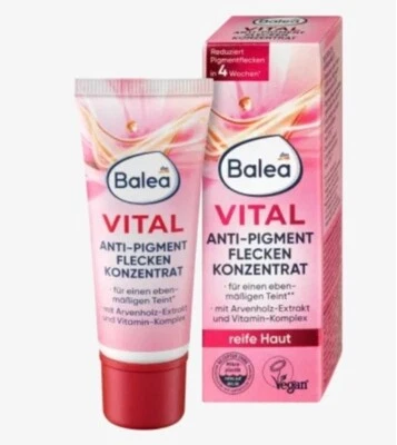 Balea Concentrate Against Pigment Spots Whiten Facial Care Reduce Wrinkles 20ml - Image 1 of 4