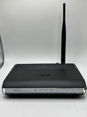 ASUS DSL-N10 ADSL Modem Router Wireless-N Wi-Fi WiFi Wireless ADSL Wireless-N - Image 1 of 4