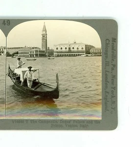 B9616 Keystone V14646T, Il Campanile, Palazzo Ducale e Prigione, Venezia, Italia D - Foto 1 di 2