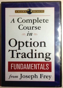 *NEW DVD* A COMPLETE COURSE IN OPTION TRADING FUNDAMENTALS by Joseph Frey SEALED - Picture 1 of 2