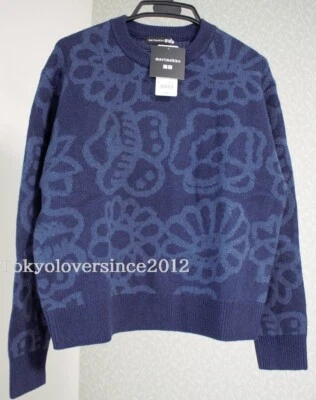 UNIQLO Marimekko Women Lambswool Crew Neck Sweater from Japan - Image 1 of 3