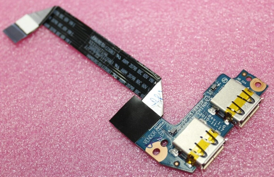 Placa USB genuína Toshiba NB500 NB505 com cabo LS-6853P - Imagem 1 de 1