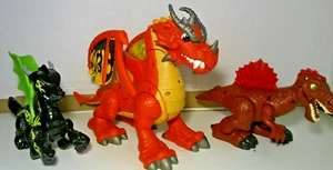 Fisher Price Imaginext Drachen ~ 2 Knurren und Brüllen ~ interaktiv - Bild 1 von 11