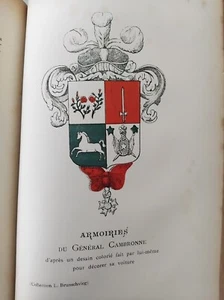 CAMBRONNE CIVIL LIFE MILITARY POLITICS 1894 NAPOLON BRUNSCHVICG ENGRAVINGS - Picture 1 of 5