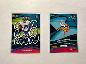 Tarjeta Justin Jefferson 2022 Panini Instant My City #MC-21 Minnesota V 1 de 1860 - Imagen 1 de 3