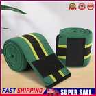 1Pc Knee Brace Cushioned Polyester Knee Bandage For Outdoor Sport (Green Black)