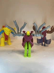 3 BEETLE Transformers Beast Wars McDonald's Happy Meal Food Premium 1996 210923a - Picture 1 of 4