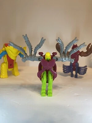 3 BEETLE Transformers Beast Wars McDonald's Happy Meal Food Premium 1996 210923a Foto 1 de 4