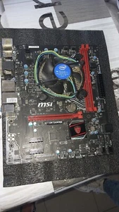 Cpu : Intelcore i5 + Carte mère MSI H110M (très bon état) - Photo 1/1