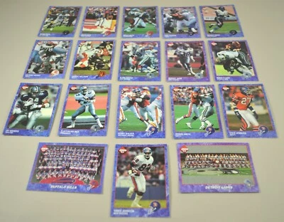 1993 Collector's Edge NFL Football Trading Sports Cards - Your Choice - Image 1 of 4