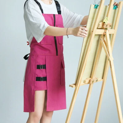 Delantal de mezclilla para mujer y hombre con correa para hornear cocina peluquero chef trabajo Foto 1 de 4