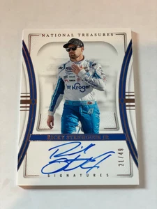 2024 National Treasures Racing #S-RSJ Ricky Stenhouse Jr Signatures 21/49 - Picture 1 of 2