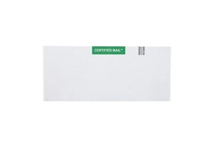 Certified Mail Envelopes - 200 Pack, Standard Envelopes for Certified Mailing... - Picture 1 of 1