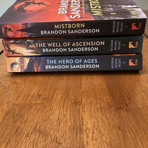 Mistborn Trilogy TPB 3 Book Boxed Set by Brandon Sanderson (Very Good) - Picture 1 of 7