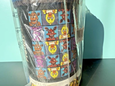 Five Nights At Freddy's Fleece Throw Blanket FNAF Cinemark SEALED 2025 40" x 60" - Image 1 of 4