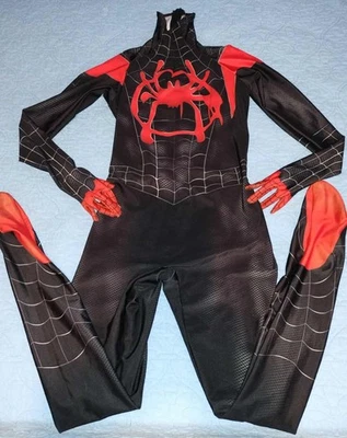 Spider-Man BLACK/ RED Halloween Costume Youth Sz Large - Image 1 of 3